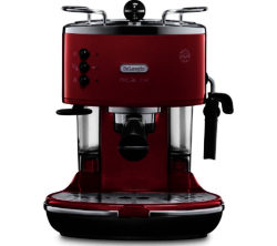 DELONGHI  Icona Micalite ECOM 311.R Coffee Machine - Red